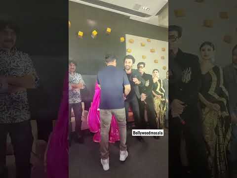 When #jrntr met #aliabhatt #ranbirkapoor #rajamouli 💕 #bollywood #tollywood #telugunews #brahmastra