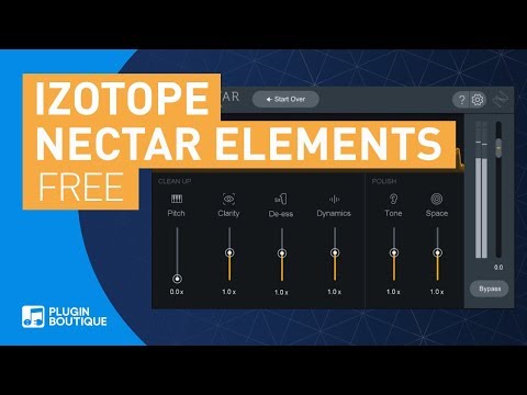 Free Plugin | Nectar Elements  by iZotope | Free Vocal Plugin VST