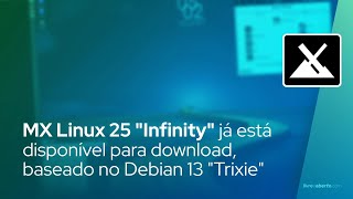 MX Linux 25 Infinity já está disponível para download, baseado no Debian 13 Trixie