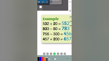 Grade 2- Adding and subtracting multiples of 10 and 100 to and from a 3-digit number