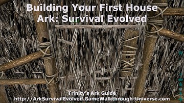 Building Your First House In Ark   2nd Edition   Ark Survival Evolved