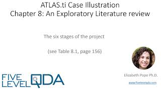 Using ATLAS.ti for a literature review - Part 1 | Qualitative Data Analysis Services