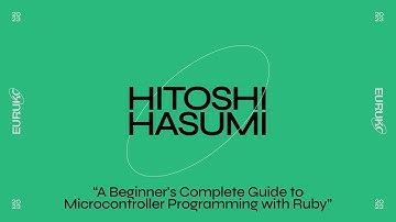 HITOSHI HASUMI, “A Beginner