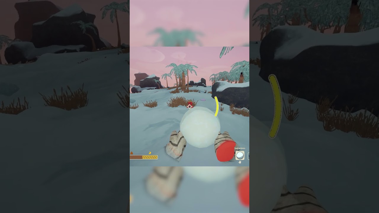 SNOWBALL FIGHTTTTTT (Peak) #gaming #meme - YouTube