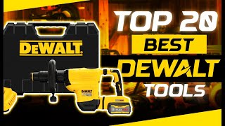Top 20 DeWalt Tools & Accessories To Uplevel Your Jobsite And Home || TTC-1