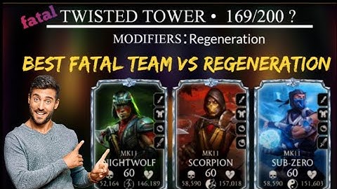 Mk monile. I found the best strategy for twisted fatal tower 169 😃 Regeneration || you must try this