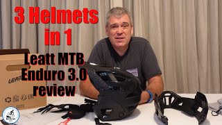 3 Helmets in 1. Leatt MTB Enduro 3.0 Review.