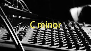 C Minor Rock Guitar Backing Track (75 bpm)