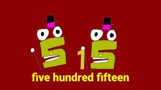 Cctvtoyshow&faustinochannelAblockandfriends number logo count backwards from 520-511 my countdown 