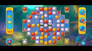 Fishdom Easy Level 3202 (with full seashell [Super Lightning]) @choraelmin