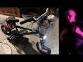 Wannabe Sovereign Citizen Caught Riding His Illegal Dumb & Dumber Bike by Cops
