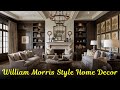 William Morris Style Home Interior Design | Arts and Crafts Movement Decor Inspiration