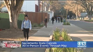 Sacramento State Cancels All In-Person Events Through May