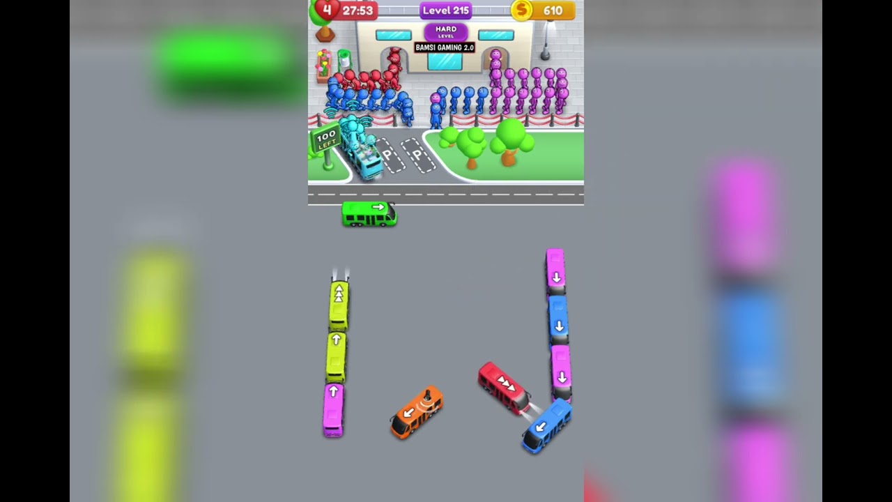 Crowd Express Boarding Puzzle Level 213 Game Walkthrough Solution