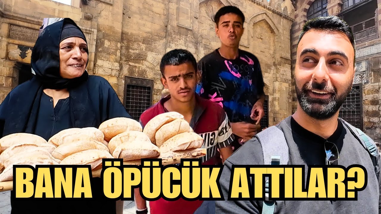BU ÜLKEDE ERKEKLER ERKEKLERE ÖPÜCÜK ATIYOR! - Kahire'nin En Eski Pazarı Han El-Halili 🇪🇬