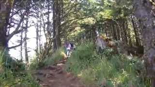 Ecola State Park Cannon Beach Oregon Hiking Trails - August 16, 2014