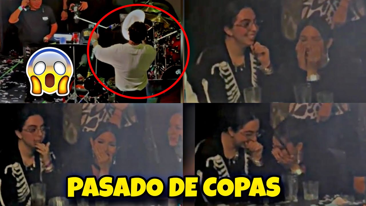 ANGELA AGUILAR REACCIONA AL SABER QUE CHRISTIAN NODAL ESTA PASADO DE COPAS