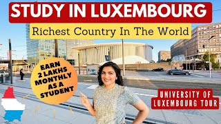 Study In World's RICHEST Country - Luxembourg | How To Study In Luxembourg | Indians In Luxembourg screenshot 4