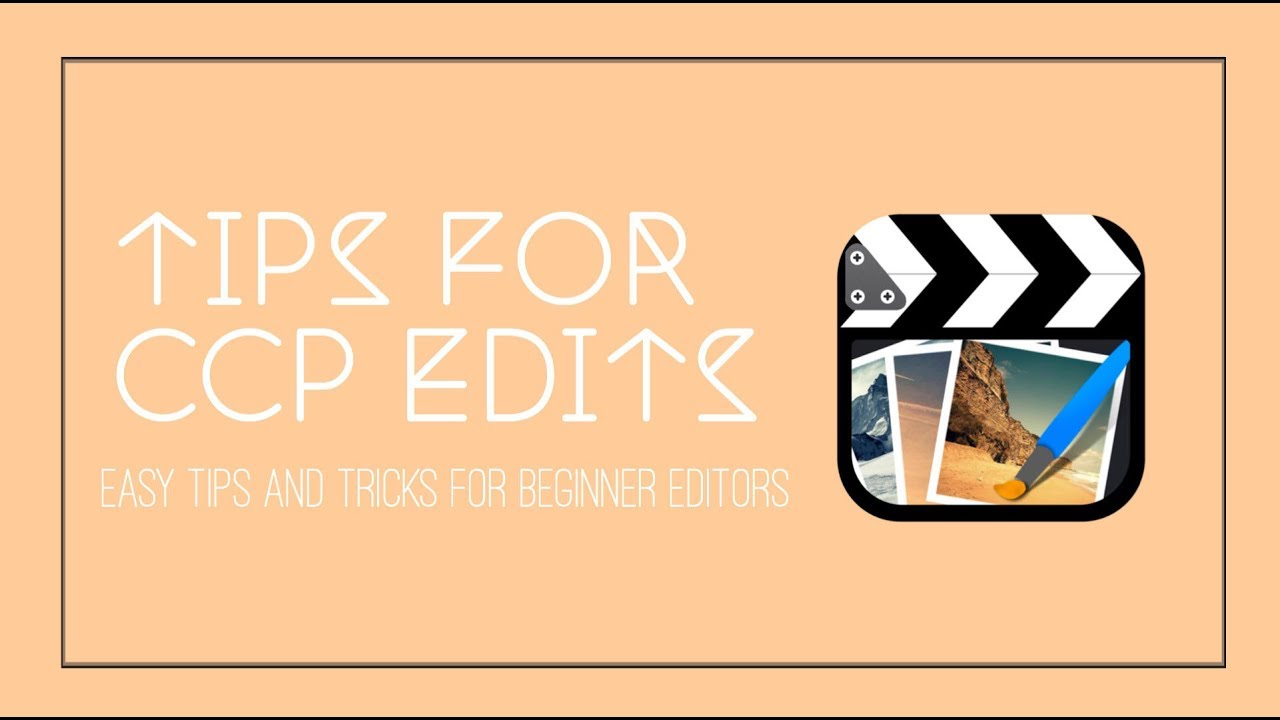 Tips for your edits to look better! [ccp] - YouTube