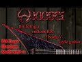 Building RRouta FR6 - custom finnish RR / Flying V style guitar - time lapse - full build.