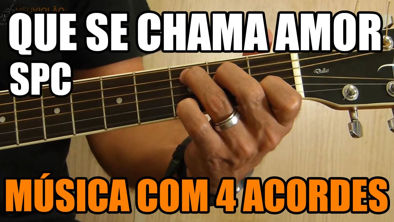 Que se chama amor - Só Pra Contrariar - Karaokê violão com cifra 