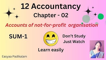 12 Accountancy - Chapter 2 - Sum 1