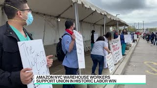 Historic Labor Union Win Against Amazon In New York
