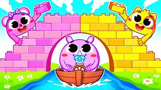 Let's Build a London Bridge for Kids | Funny Song For Baby & Nursery Rhymes by Toddler Zoo