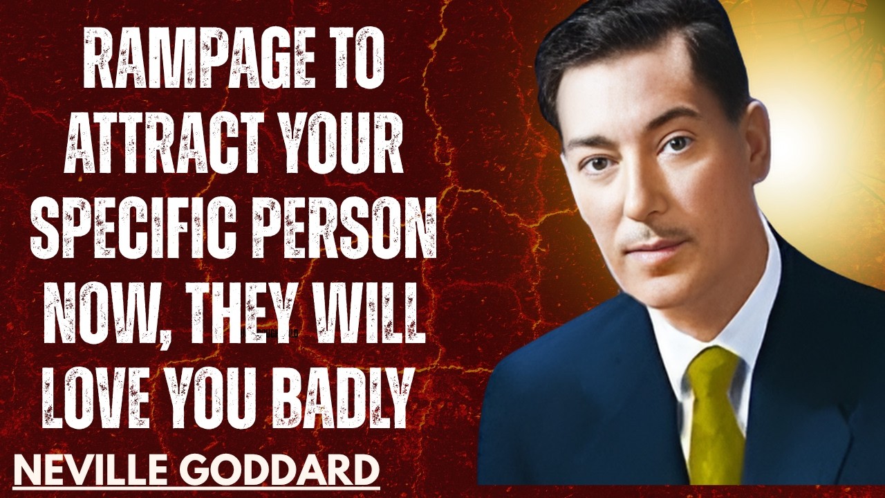 "Rampage to Attract Your Specific Person NOW, They Will Love You Badly  #motivation#nevillegoddard