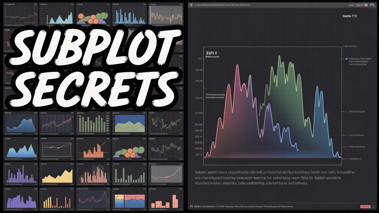 Matplotlib Subplots Explained (Python Data Visualization) - YouTube