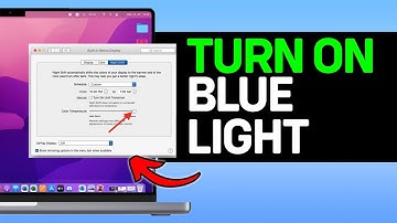 How to Enable Blue Light on Macbook 2025