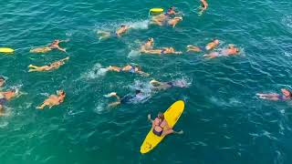 Junior Lifeguards Hermosa Beach Pier Swim 2021