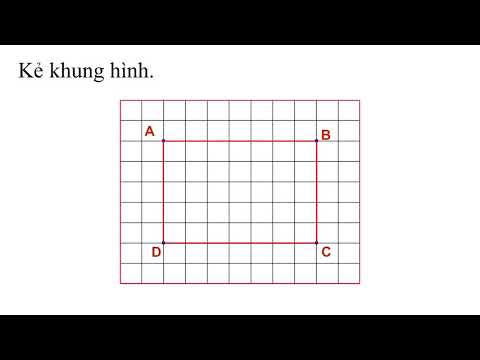 Thủ công: Cắt dán hình chữ nhật, hình vuông