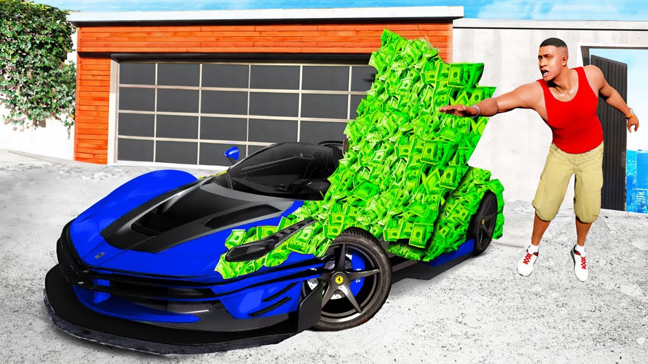 If Franklin Touch ANYTHING Turns To MONEY In GTA 5 - YouTube