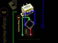 DIY Bridge Rectifier Diagram #youtubeshorts #shortsfeed #khairunelectronicsbd