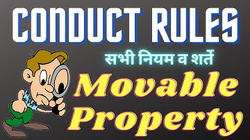Conduct Rules for Movable Property