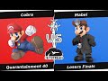 Quarantainment 40 Losers Finals - Cobra (Mario) Vs. Mabel (Dr. Mario) Smash Ultimate - SSBU