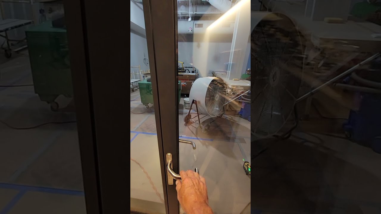 Glass wall with outstanding sound control!