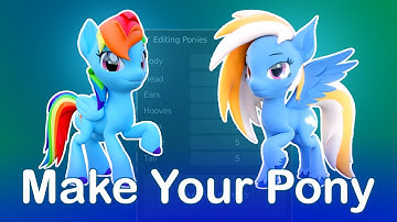 Make Your own Pony using SIMPLE steps in Blender (Beginner)