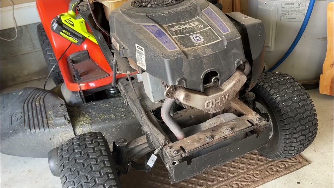 Riding Lawn Mower Making LOUD NOISE!!! YouTube