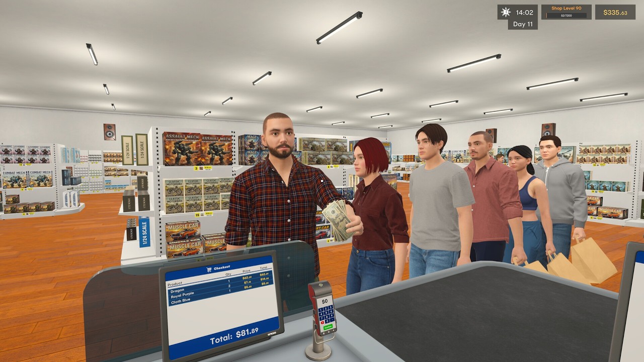 Model Kit Shop Simulator Demo (New Simulator game ) - YouTube