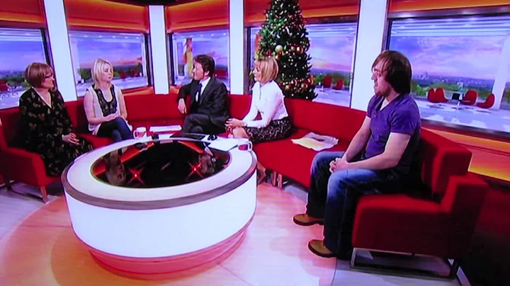 Sarah Scott and Steve Carruthers on Breakfast TV, ...