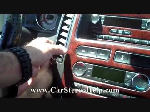 Ford Edge Stereo Removal 2007-2010