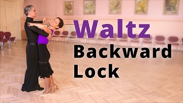 How to Dance Waltz - Backward Lock | Intermediate Dance Routine