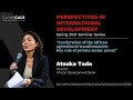 Atsuko toda acceleration of the african agriculture transformation