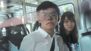 香港活動家の黄之鋒氏に禁錮13カ月半