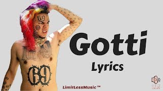 6ix9ine - Gotti Gotti (Lyrics) chords