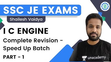 I C Engine Part - 1 | Complete Revision - Speed Up Batch | Fluid Mechanics | Shailesh Vaidya