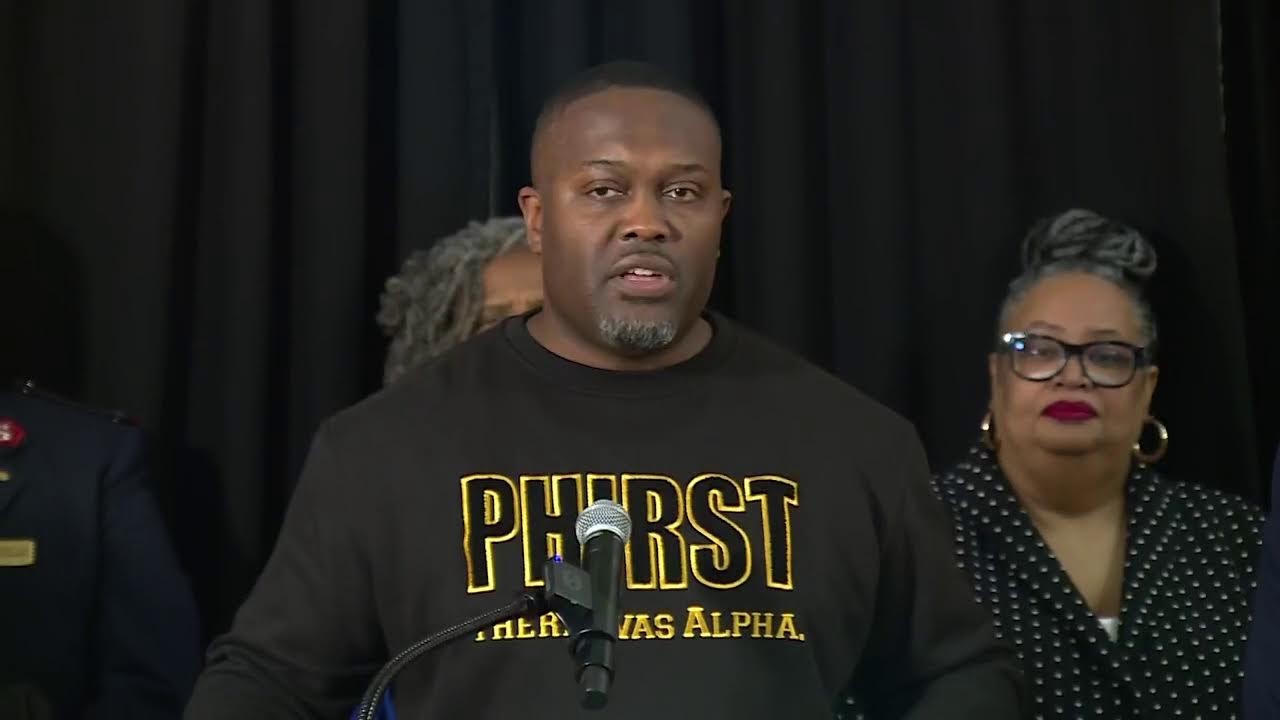 Birmingham Mayor Randall Woodfin discussing end of SNAP benefits in Alabama