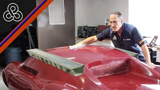 A61 Adding rain gutters to the supercar. Arete Supercar build